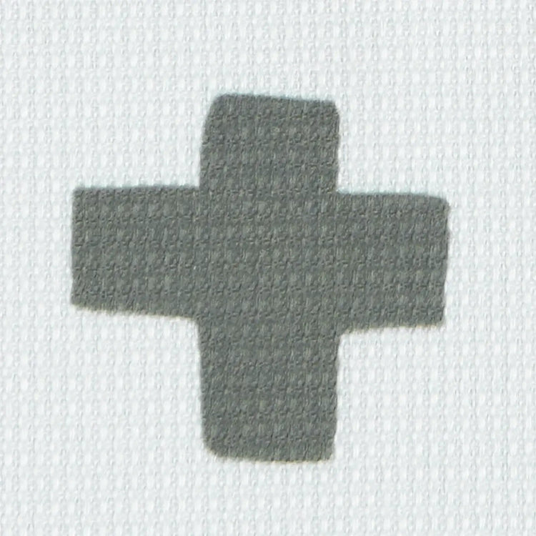 Minimalist Cross Pattern Shower Curtain - Jinchan Home