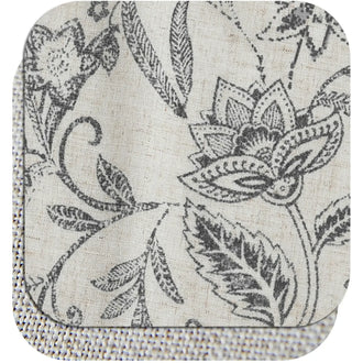 
                    
                      Vintage Botanical Scroll Double-Layer Valance - Jinchan Home
                    
                  