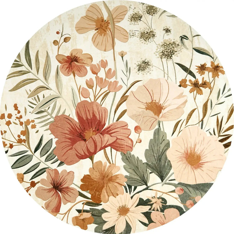 Floral Bouquet Rug - Jinchan Home