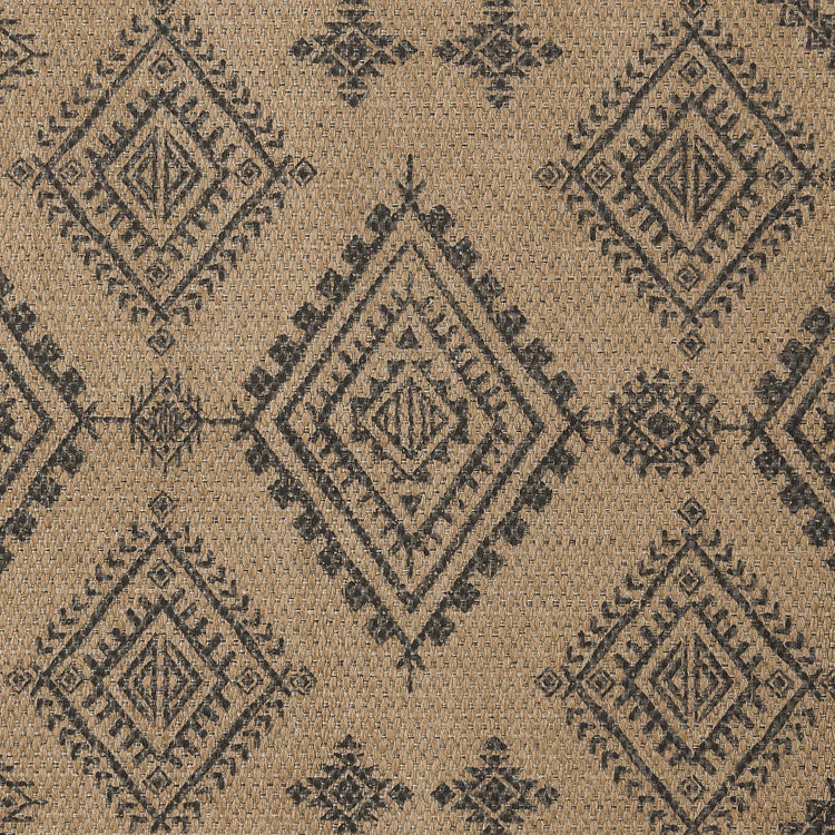 Jinchan Faux Jute Geometric Area Rug - Jinchan Home