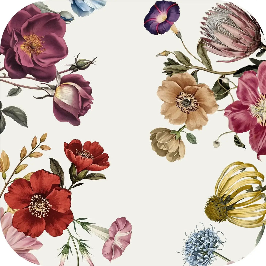 Hannah Vintage Floral Blackout Curtains - Jinchan Home