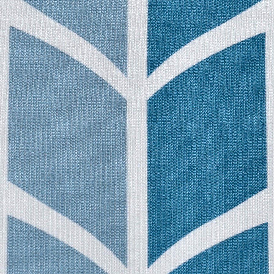 Two-Tone Herringbone Geometric Shower Curtain - Jinchan Home