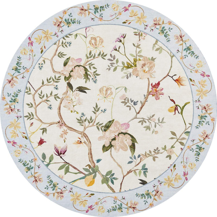 Floral Vine Rug - Jinchan Home