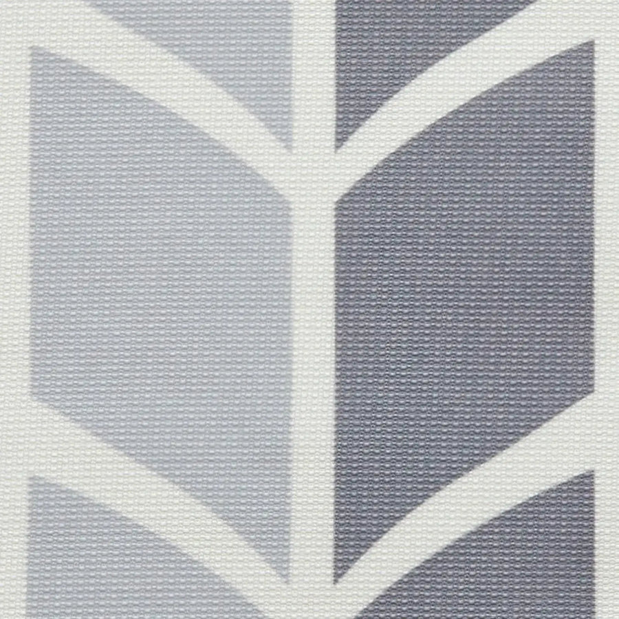 Two-Tone Herringbone Geometric Shower Curtain - Jinchan Home