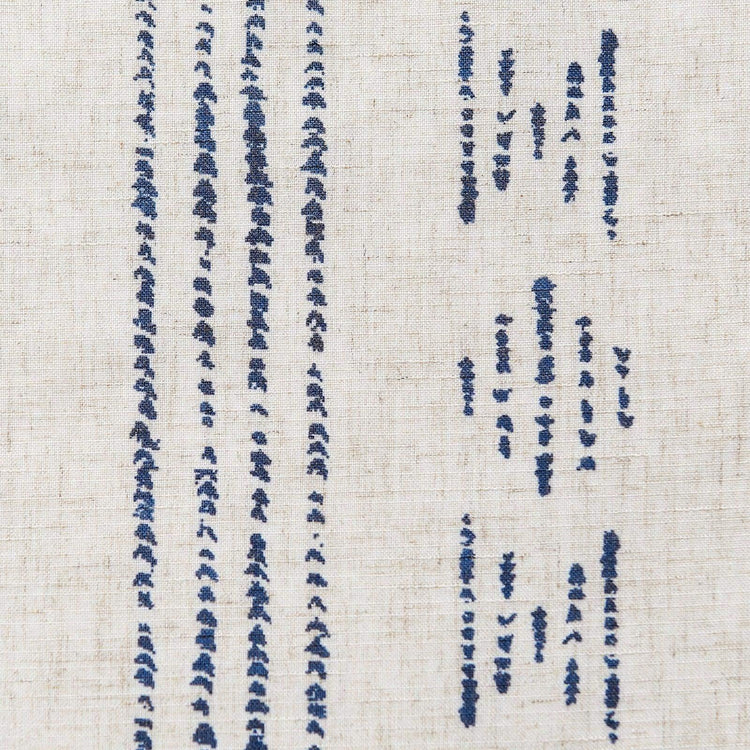 Boho Linen Back Tab Kitchen Curtains - Jinchan Home