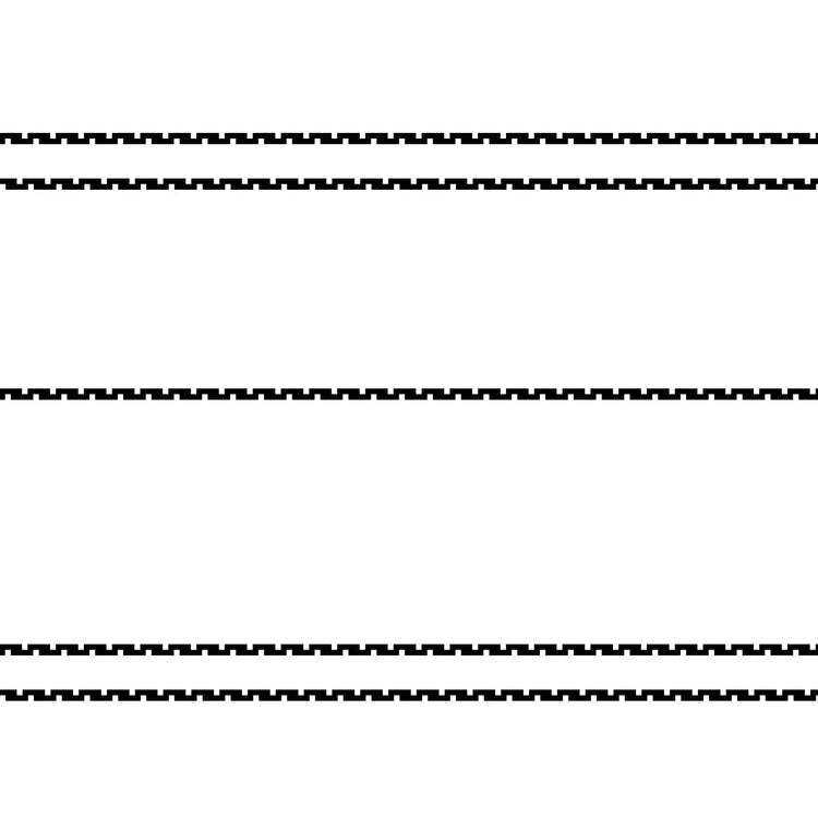 Double-Line Striped Shower Curtain - Jinchan Home