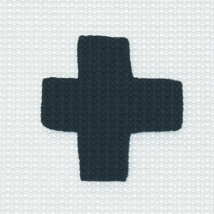 Minimalist Cross Pattern Shower Curtain - Jinchan Home