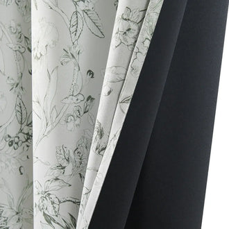 
                    
                      Hand-Drawn Sketch Floral Linen Curtains - Jinchan Home
                    
                  